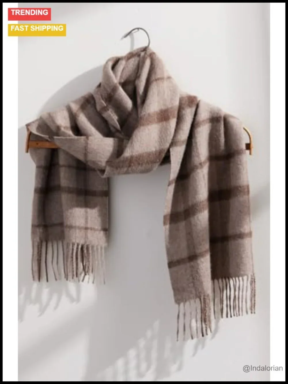 100% Baby Alpaca Scarf, 71